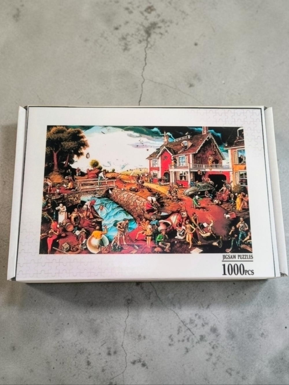 1000pc Vintage Altamont,NY Town Scene Jigsaw Puzzle NEW and SEALED BOX